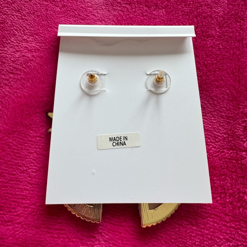 Baublebar NWT Lemon Enamel Earrings - Picture 2 of 3